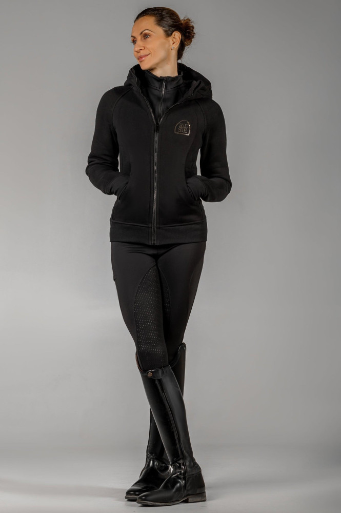 Bluza Alpina Czarna Equine Epoque