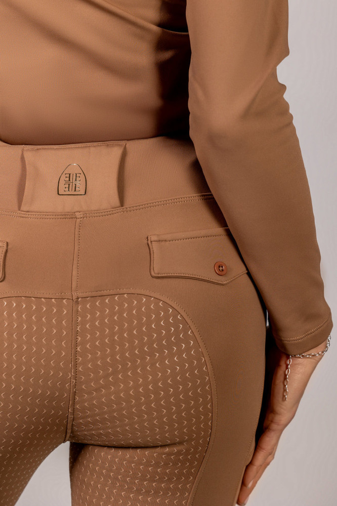 Bregginsy Jeździeckie Zimowe Aspen Karmelowe Equine Epoque