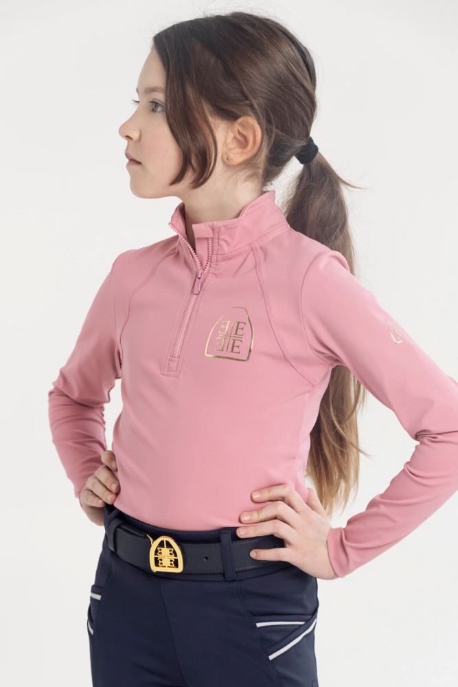 Koszulka Dla Dzieci Classic Różowa Equine Epoque