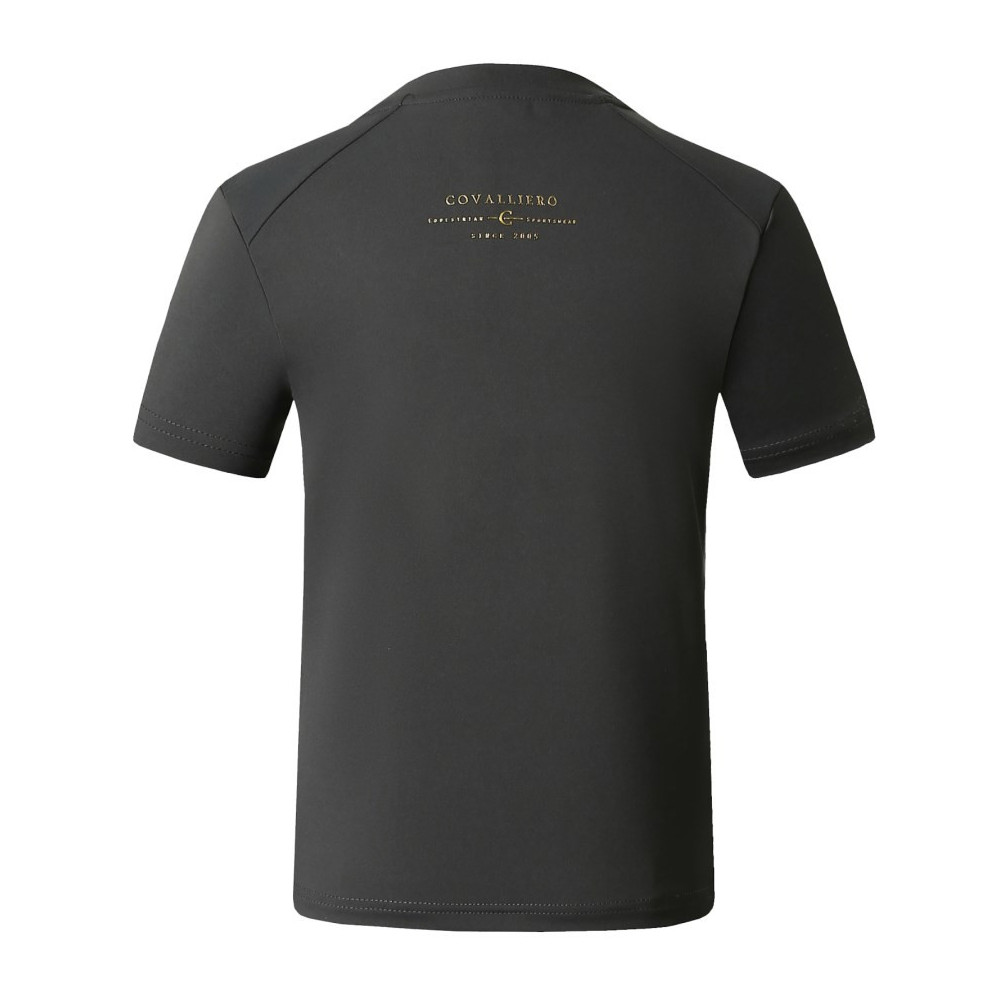 Koszulka z Krótkim Rękawem Młodzieżowa Steel Grey Anniversary 25 Covalliero