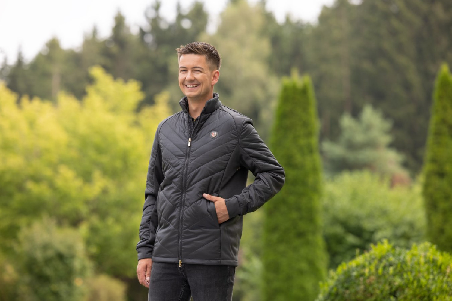 Kurtka Męska Combi Steal Grey Anniversary 25 Covalliero