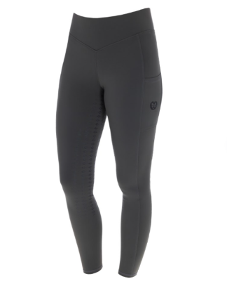 Legginsy Jeździeckie Młodzieżowe Steel Grey Anniversary 25 Covalliero