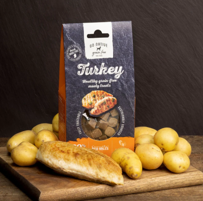 Smakołyki dla psa z indykiem Go Native Essentials