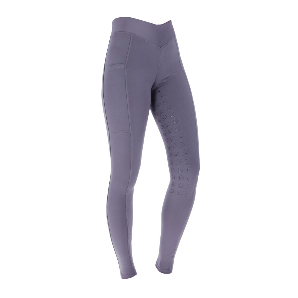 Legginsy jeździeckie "Classic Star" Grafitowy Covalliero