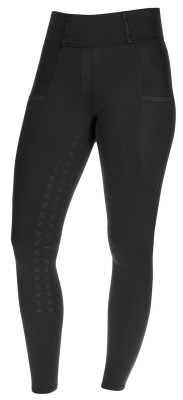 Legginsy jeździeckie "High Waist" Czarne Covalliero