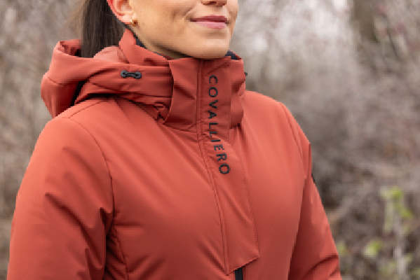Kurtka damska A/W25 Rust Covalliero