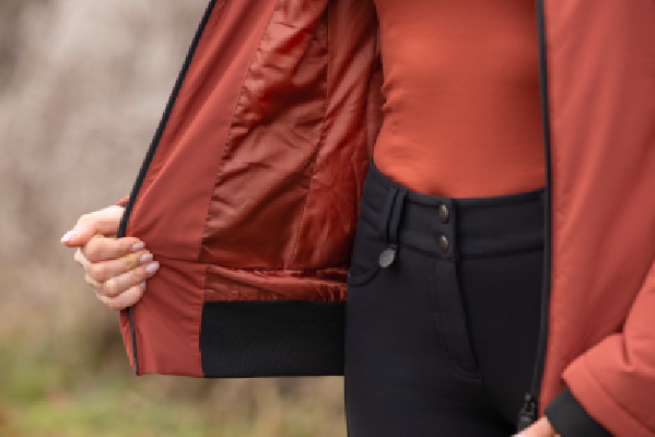 Kurtka damska A/W25 Rust Covalliero