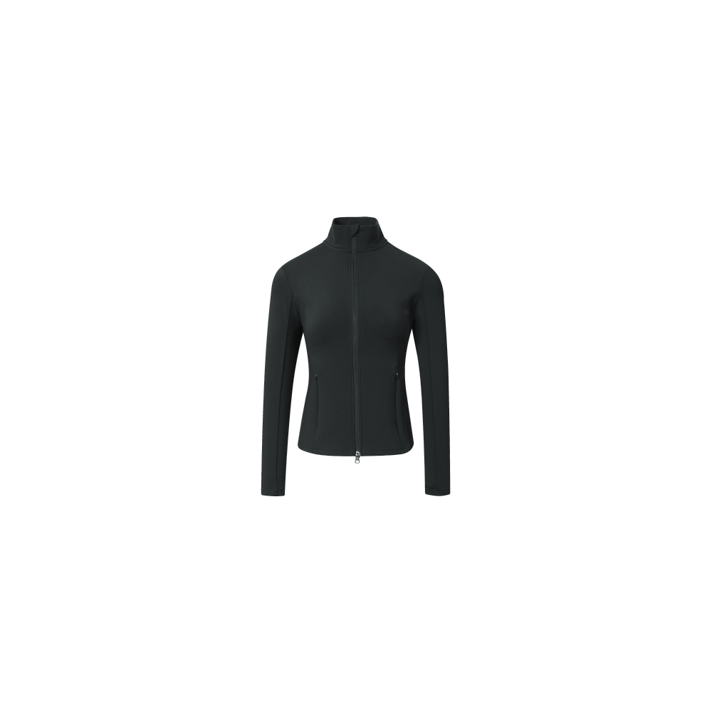 Kurtka treningowa damska A/W25 Black Covalliero Kurtka treningowa damska A/W25 Black Covalliero