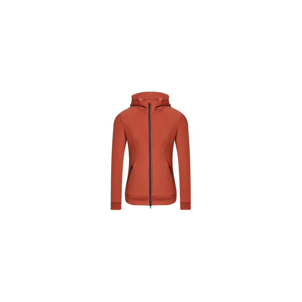 Bluza z kapturem A/W25 Rust Covalliero Bluza z kapturem A/W25 Rust Covalliero