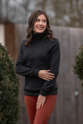 Sweter jeździecki A/W25 Black Covalliero