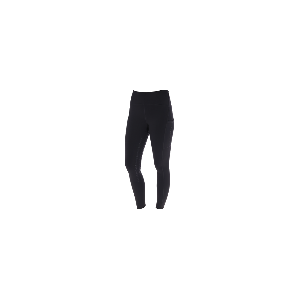 Jeździeckie legginsy termiczne A/W25 Black Covalliero Jeździeckie legginsy termiczne A/W25 Black Covalliero