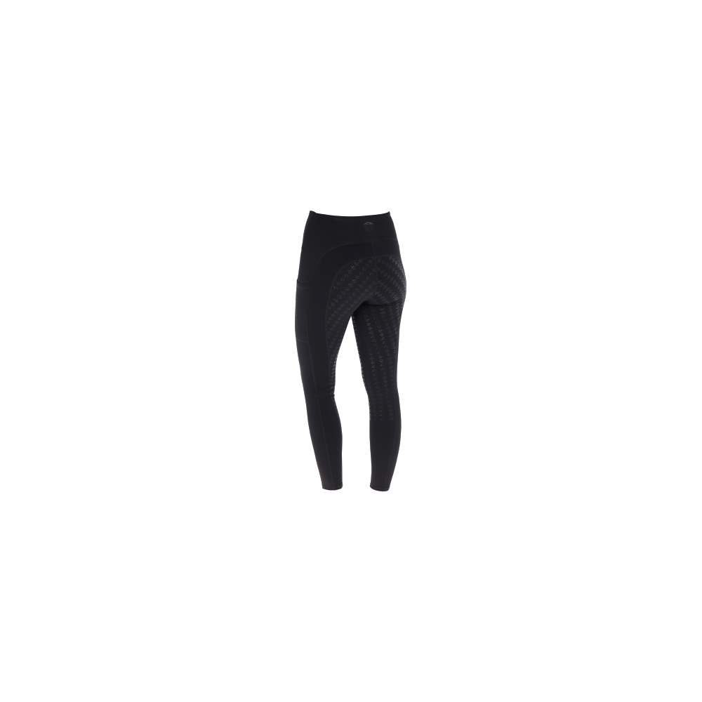 Jeździeckie legginsy termiczne A/W25 Black Covalliero