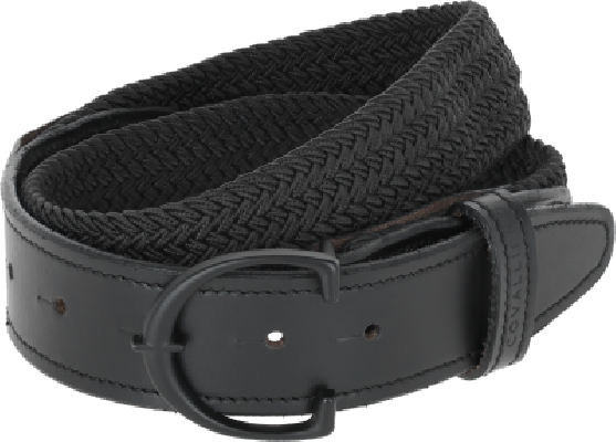 Pasek jeździecki A/W25 Black Covalliero