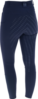 Damskie bryczesy termiczne "Grip" A/W25 Dark navy Covalliero