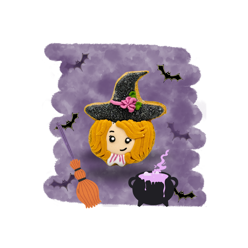Ciasteczko witch "Halloween" Candy Horse