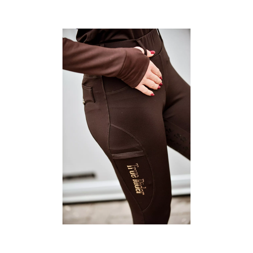Ocieplane legginsy jeździeckie "Marta Winter" Coco TrueRider