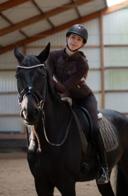 Ocieplane legginsy jeździeckie "Marta Winter" Coco TrueRider