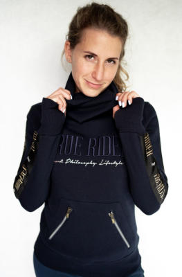 Bluza jeździecka "Komma" Granat TrueRider