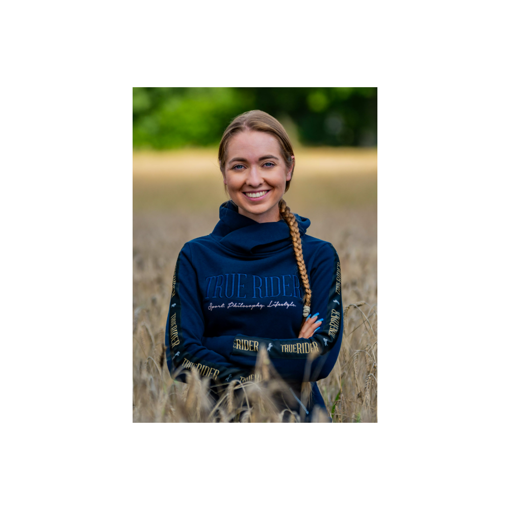 Bluza jeździecka "Komma" Granat TrueRider