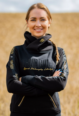 Bluza jeździecka "Komma" Czarny TrueRider
