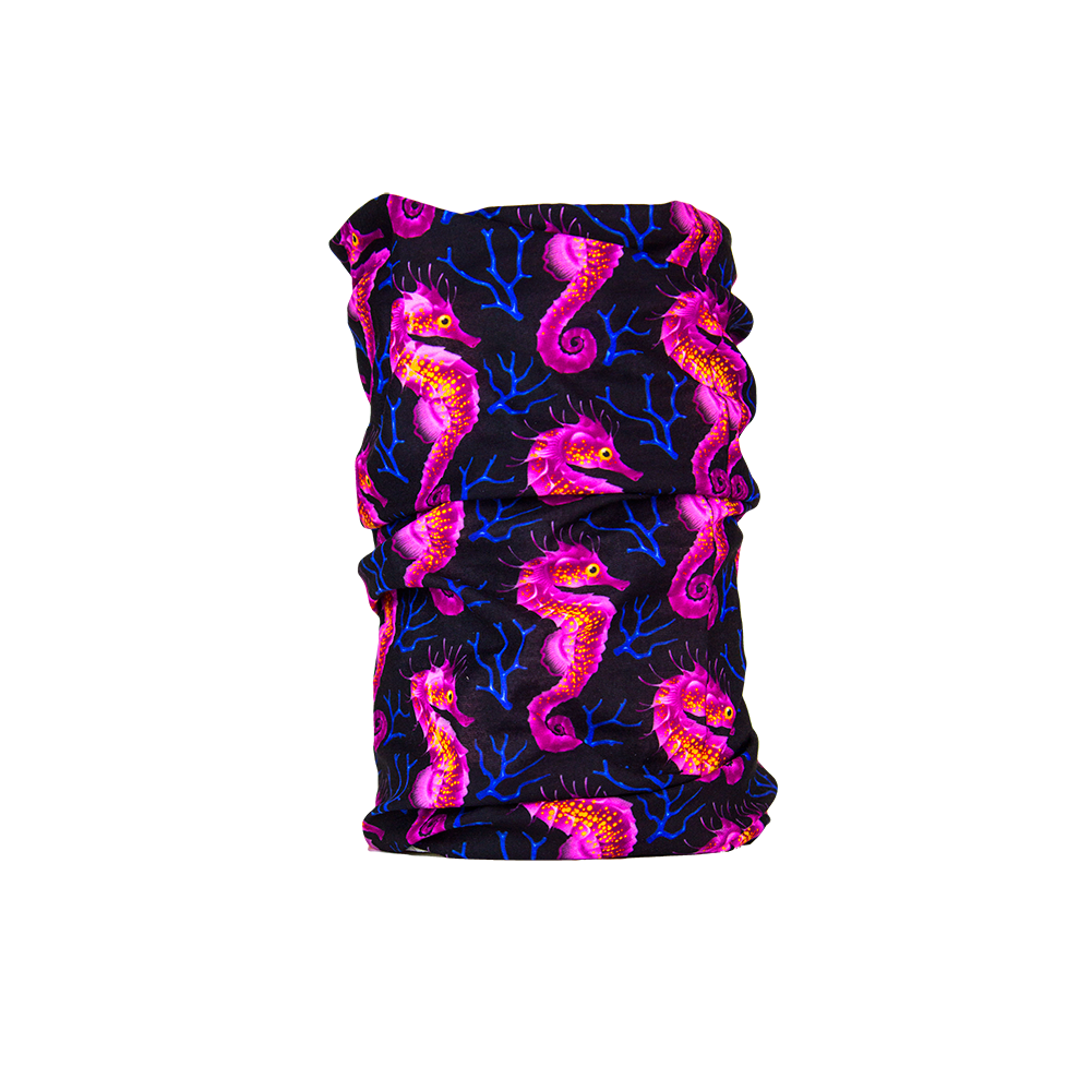 Comodo komin wielofunkcyjny w koniki morskie