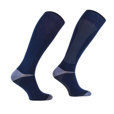 Bambusowe podkolanówki jeździeckie granat Comodo