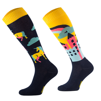 Podkolanówki jeździeckie "Navy Unicorn" Comodo