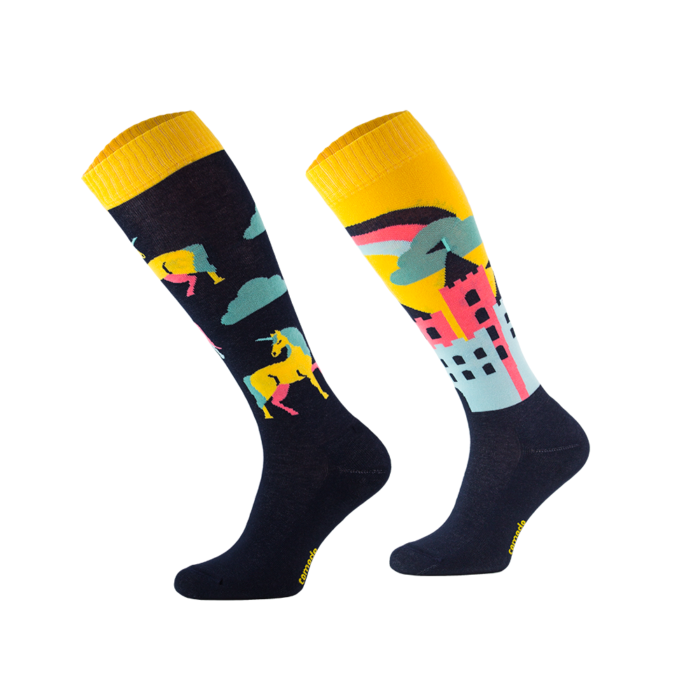 Podkolanówki jeździeckie "Navy Unicorn" Comodo Podkolanówki jeździeckie "Navy Unicorn" Comodo