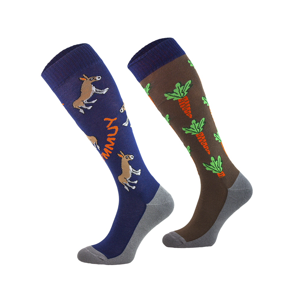 Podkolanówki jeździeckie "Donkey carrots" Comodo