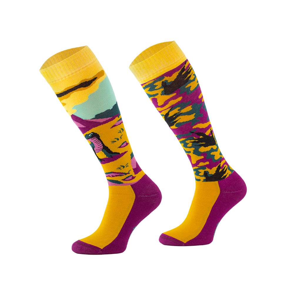 Podkolanówki jeździeckie "Waran z Komodo" Comodo