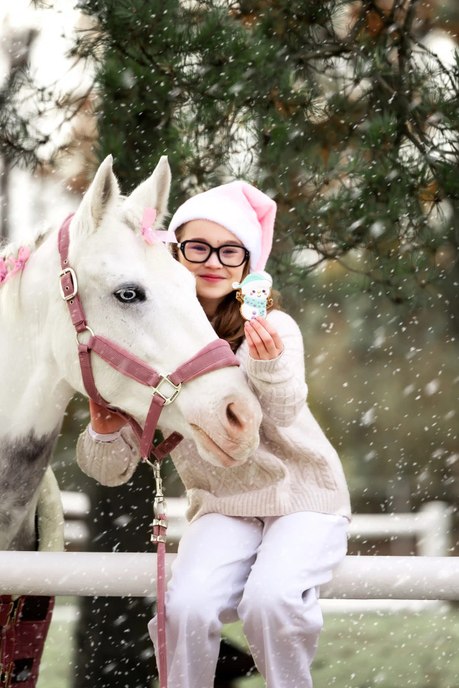 Ciasteczko Bałwan "Christmas" Candy Horse