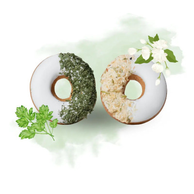 Donuty jaśmin z pietruszką "Christmas" Candy Horse