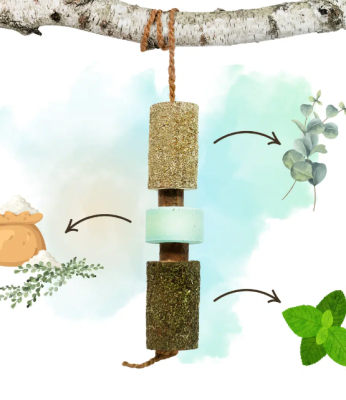 Gryzak ziołowy z lizawką "Oddech" Candy Horse