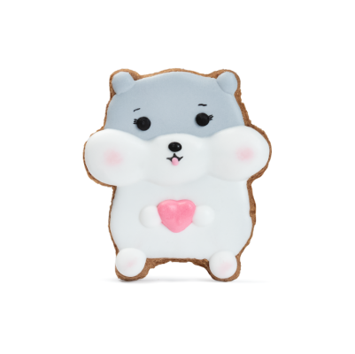 Ciasteczko chomik "Walentynki" Candy Horse