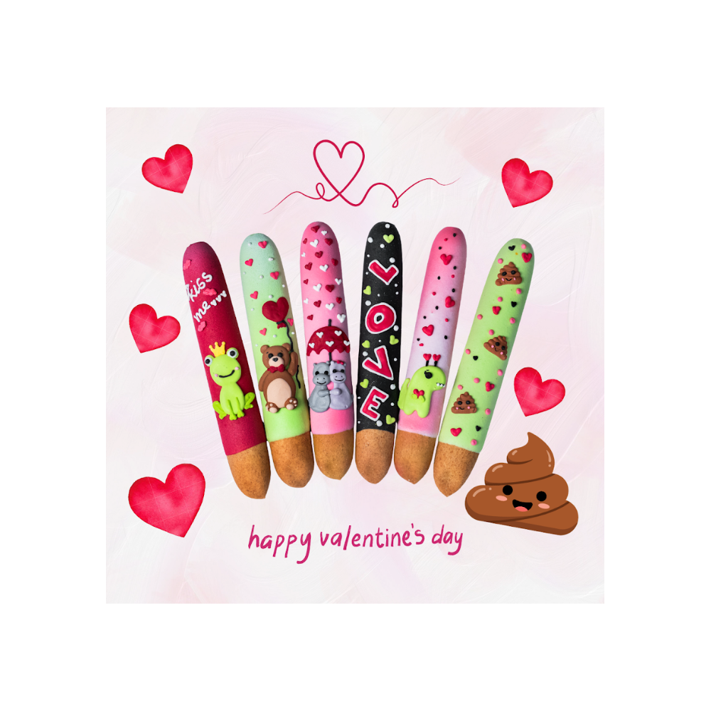 Paluchy z lukrem "Walentynki" Candy Horse