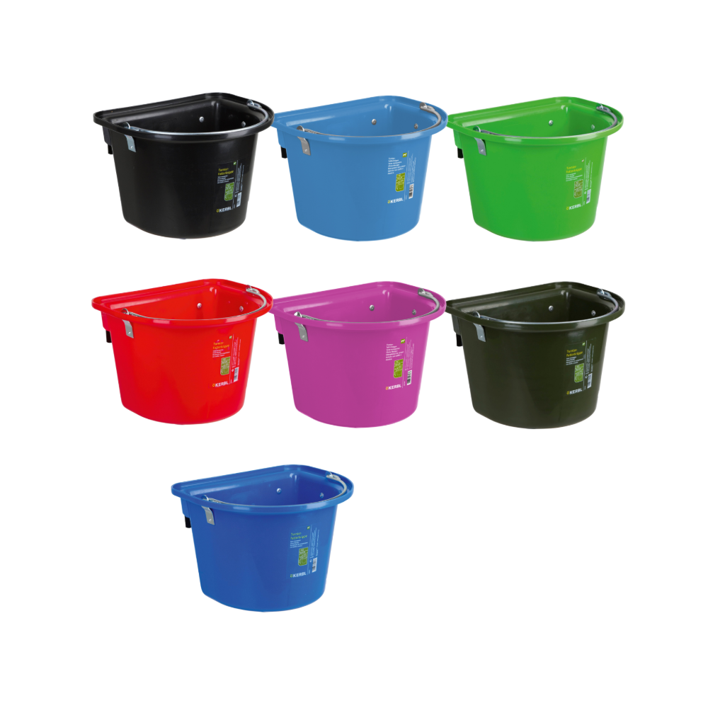 Żłób z rączką i uchwytem do zawieszenia Kerbl