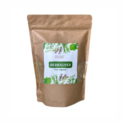 Ziołowe wsparcie wątroby HerbaLiver 600g Over Horse