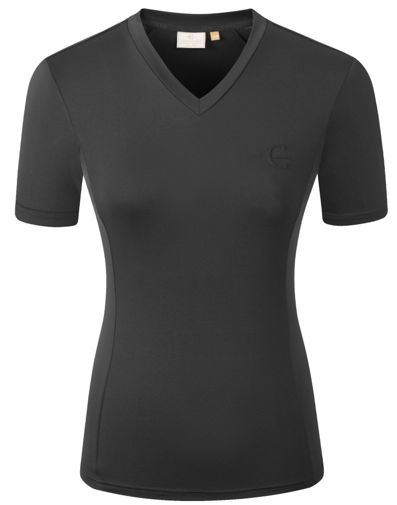 Covalliero damski T-shirt z dekoltem V